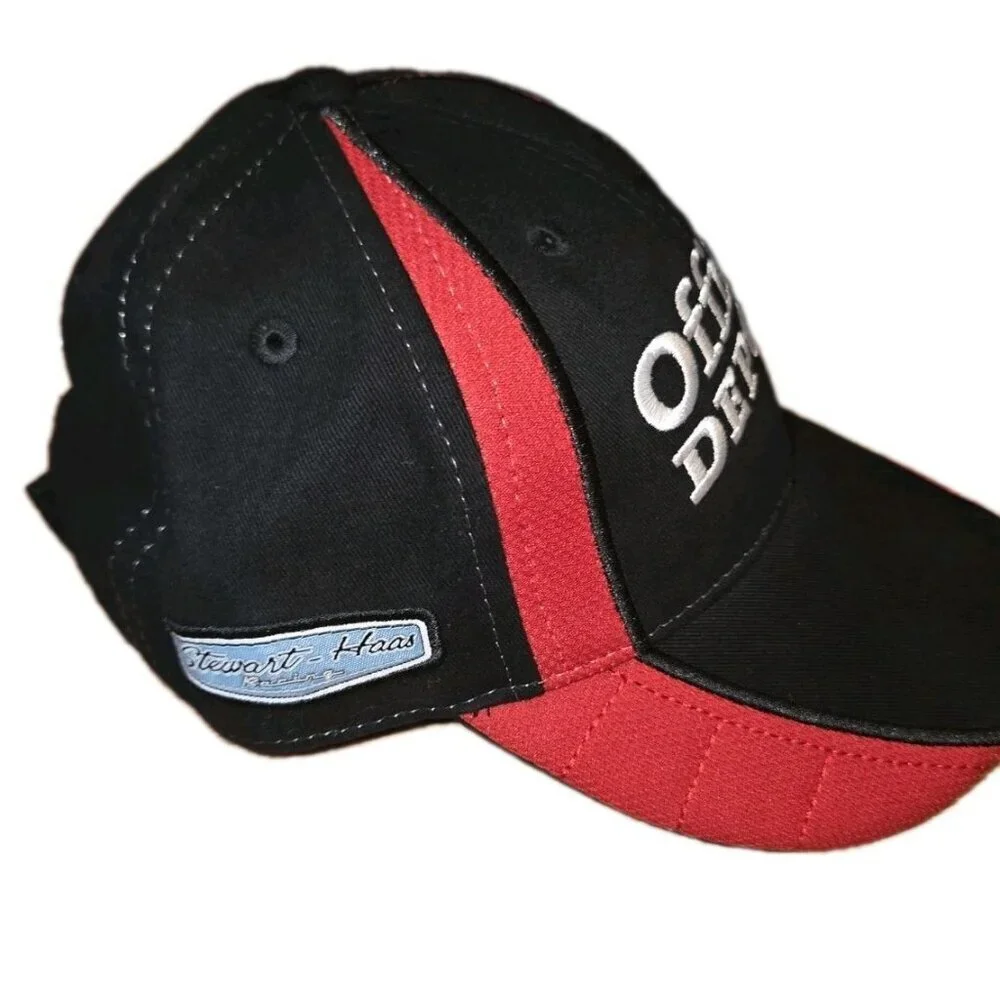 Nascar Tony Stewart Hat Youth Kids #14 Office Depot Stewart Haas Racing